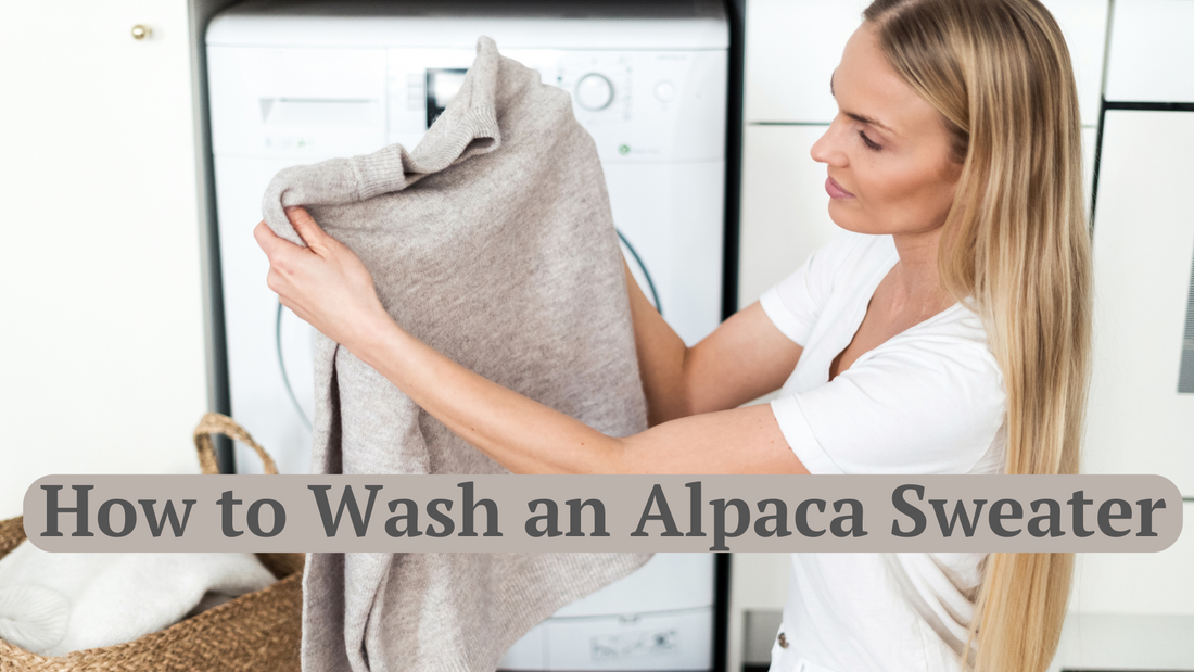 How to Wash an Alpaca Sweater